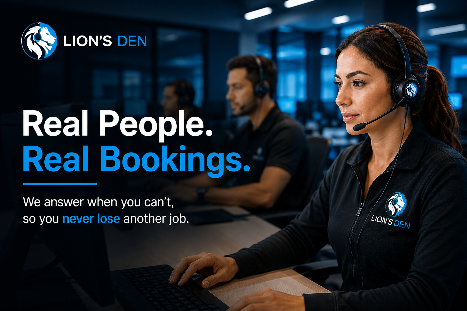 Real People. Real Bookings.